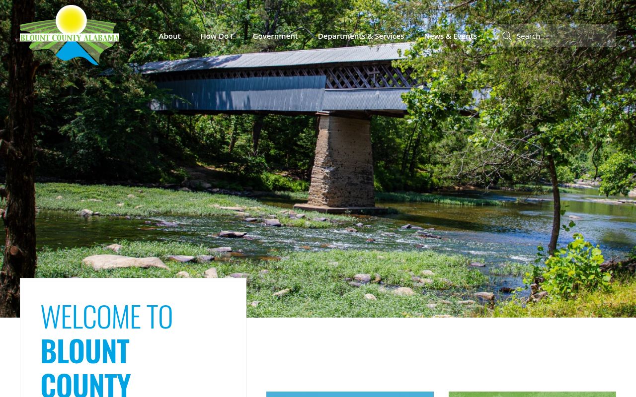 Blount County Sheriff's Office website for warrant searches