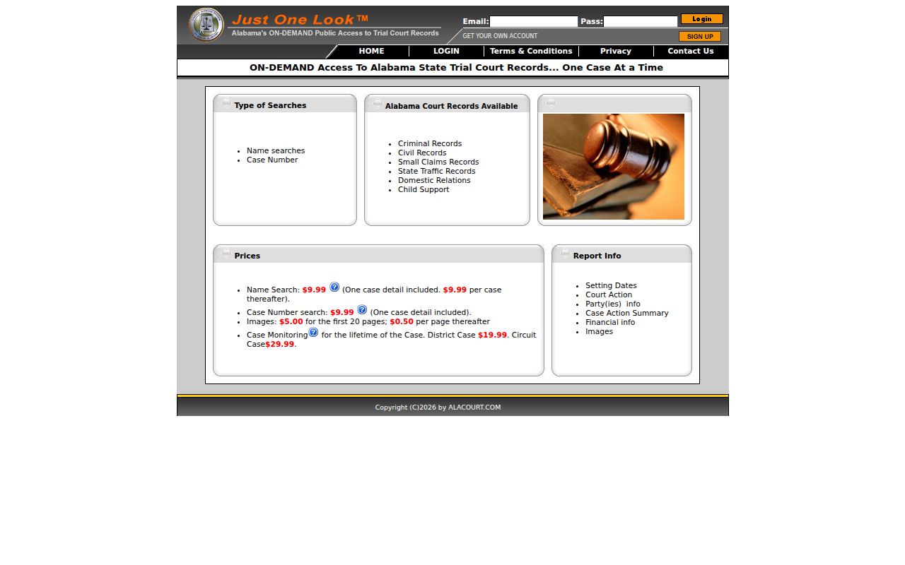 Greene County Sheriff's Office website for warrant searches